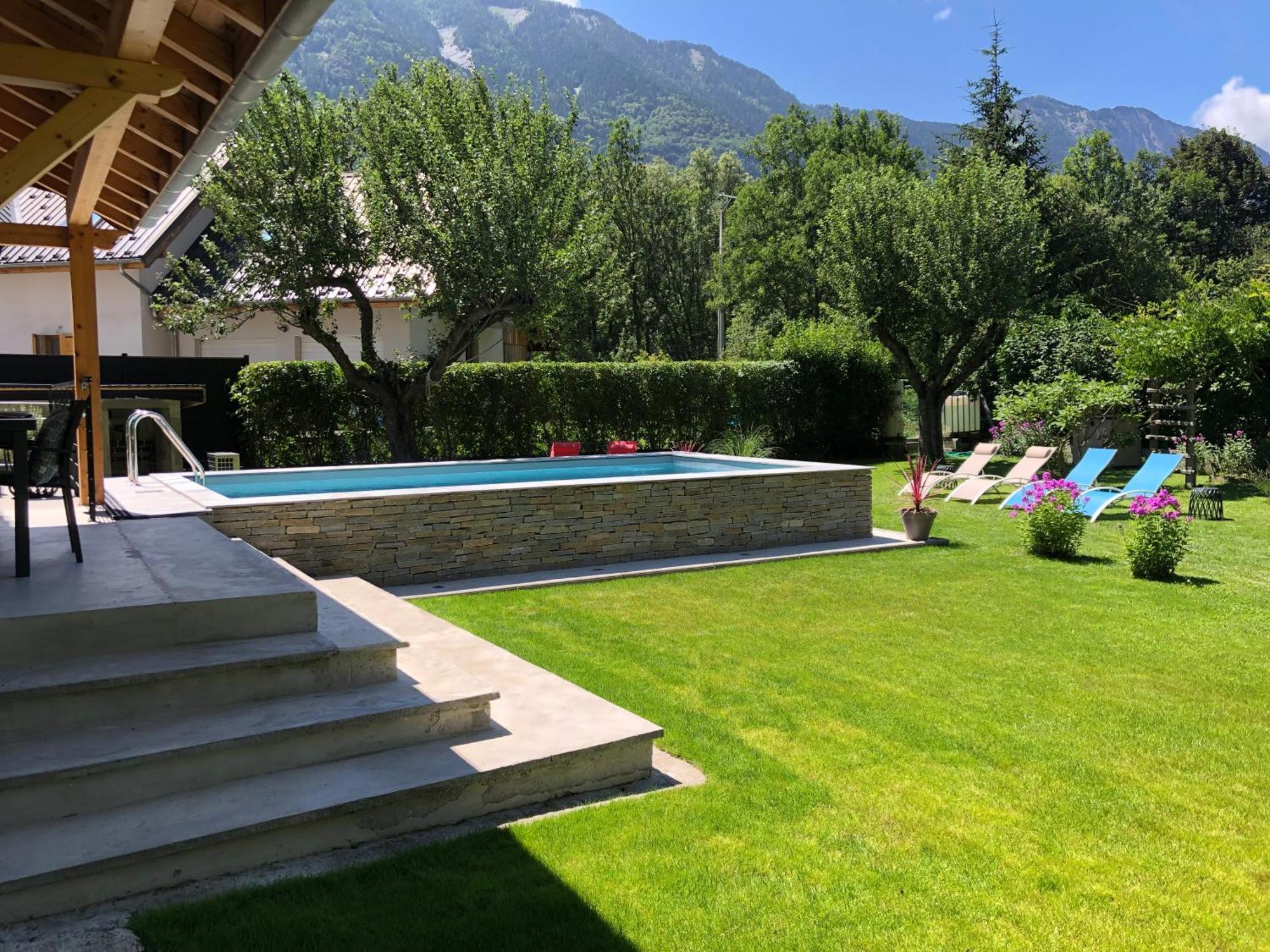 Chalet Barbara With Swimming Pool In The Heart Of Oisans Le Bourg-dʼOisans Extérieur photo